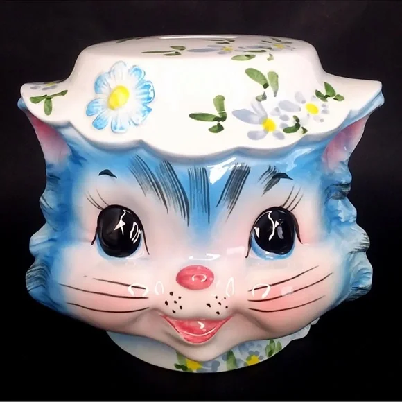 Lefton Miss Priss Kitty CatCookieJar